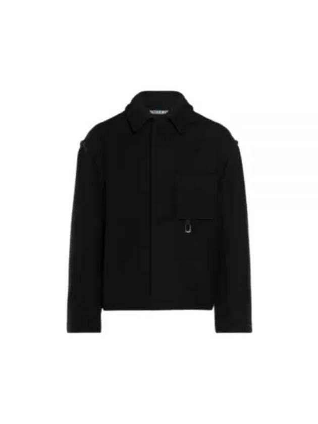 Le Manteau Wool Single Coat Black - JACQUEMUS - BALAAN 2