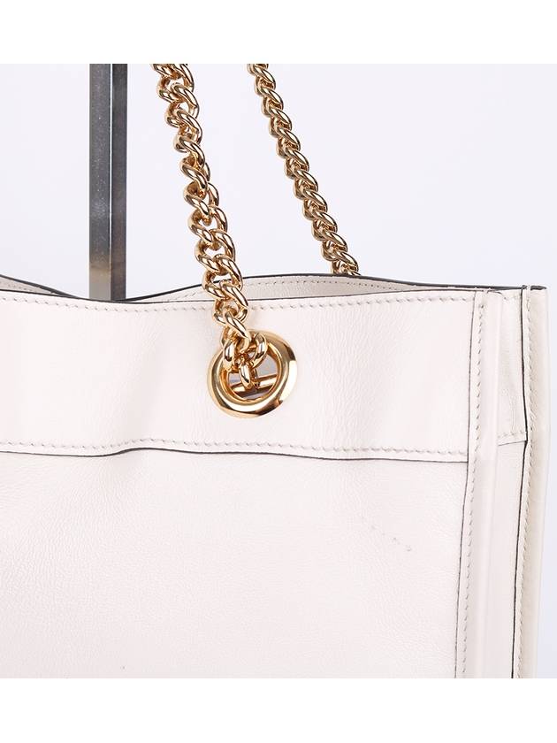 White Rajah Tiger Head Chain Bag 537219 - GUCCI - BALAAN 5