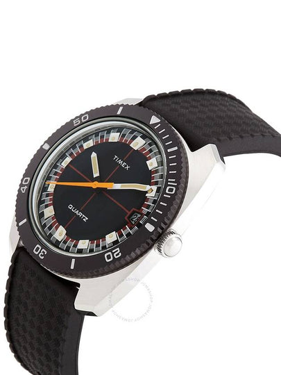 Timex Q Reissue 1971 Quartz Black Dial Men's Watch TW2W22400 - TIMEX - BALAAN 2