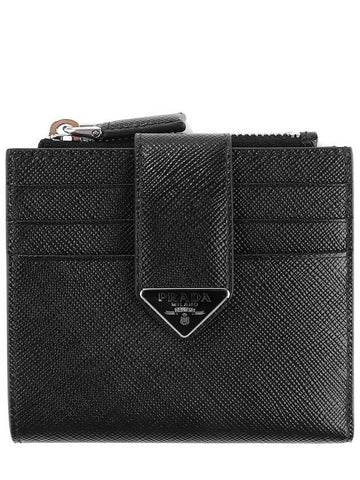 Men s Half Wallet 2MC066 2DYG NERO - PRADA - BALAAN 1