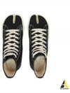 Tabi Split Toe High Top Sneakers Black - MAISON MARGIELA - BALAAN 2