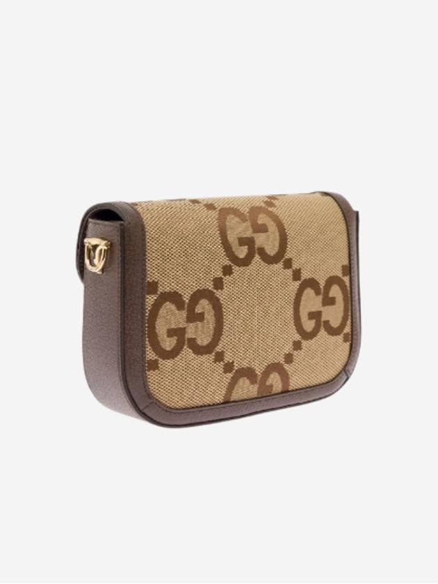 Horsebit 1955 Jumbo GG Mini Bag Camel - GUCCI - BALAAN 3