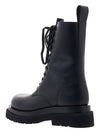 Men's Lug Lace Up Walker Boots Black - BOTTEGA VENETA - BALAAN.