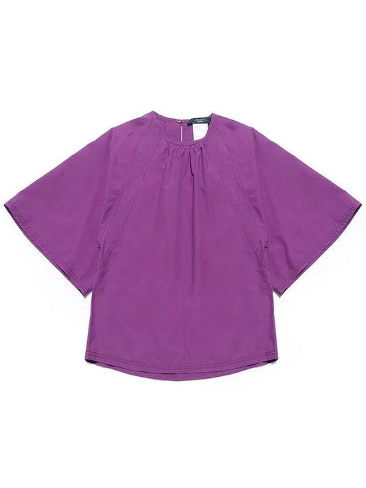 Crespo Cotton Blouse Purple 007 - MAX MARA - BALAAN 2