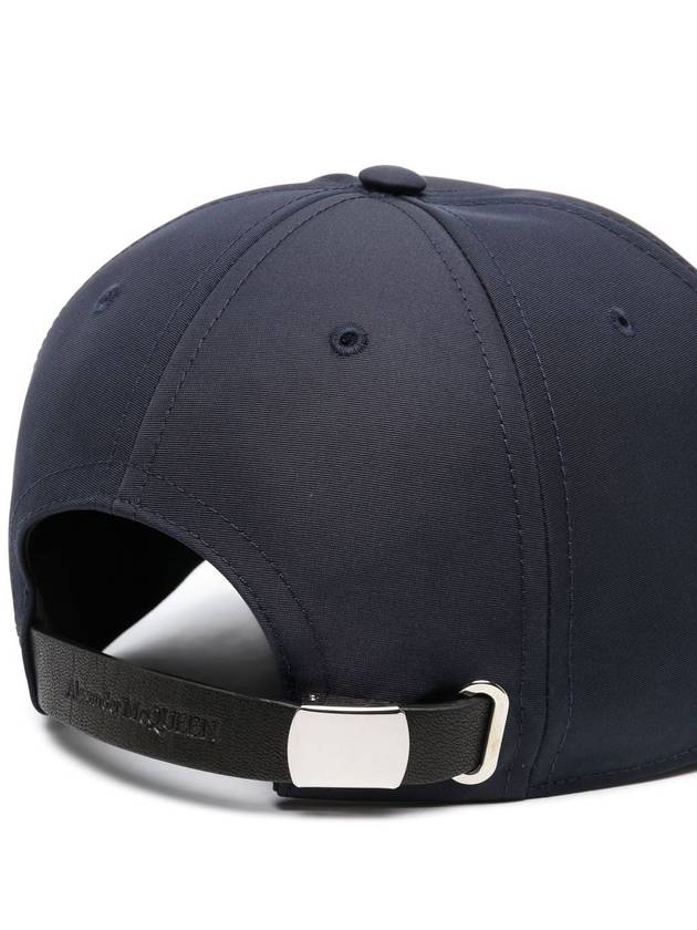 Graffiti Logo Printing Ball Cap Navy - ALEXANDER MCQUEEN - BALAAN 3