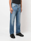 Back Stitch 5 Pocket Straight Jeans Medium Wash - MAISON MARGIELA - BALAAN 6