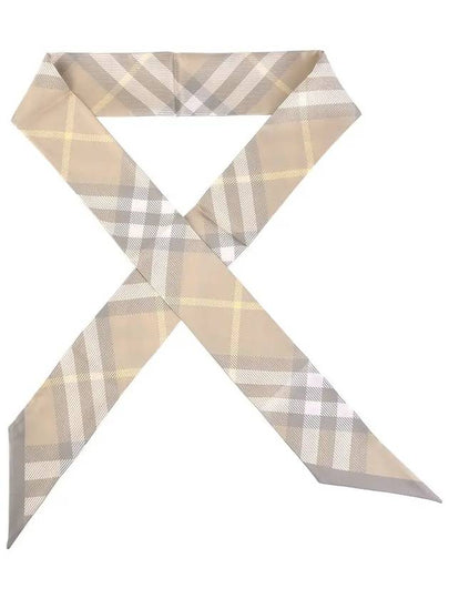 Nova Check Muffler Beige - BURBERRY - BALAAN 2