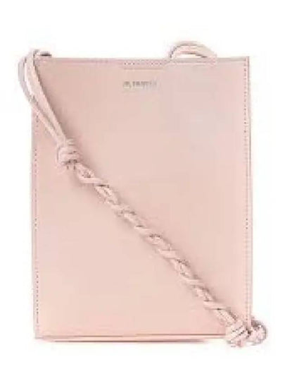 Logo Small Tangle Leather Cross Bag Pink - JIL SANDER - BALAAN 2