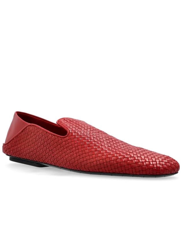 Bottega Veneta Slip-on Shoes Adamo, Women's, Red - BOTTEGA VENETA - BALAAN 4