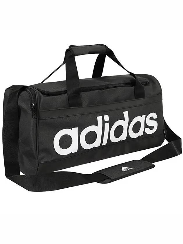 Essentials Logo Duffel Bag Black - ADIDAS - BALAAN 3