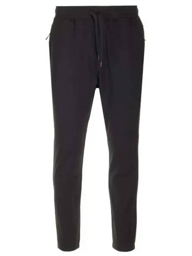 Metropolis Stretch Fleece Track Pants Black - CP COMPANY - BALAAN 2