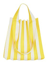 Two way shopper bag yellow stripe - PLEATSMAMA - BALAAN 5