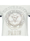 University Graphic Cotton Short Sleeve T-Shirt White - ZADIG & VOLTAIRE - BALAAN 5