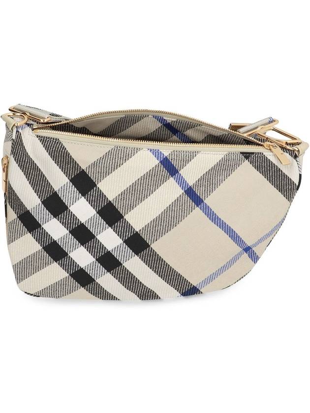 Shield Check Medium Cross Bag Beige - BURBERRY - BALAAN 7