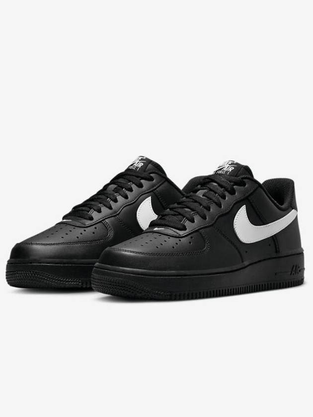 Air Force 1 07 Low Top Sneakers Black - NIKE - BALAAN 5