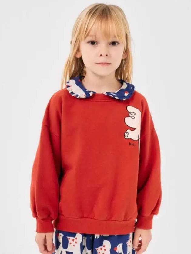 Freedom Bird Sweatshirt B224AC040 Italian Kids - BOBO CHOSES - BALAAN 1