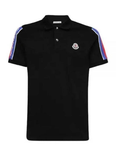 Polo T Shirt 8A00020 899UR 999 Black - MONCLER - BALAAN 1