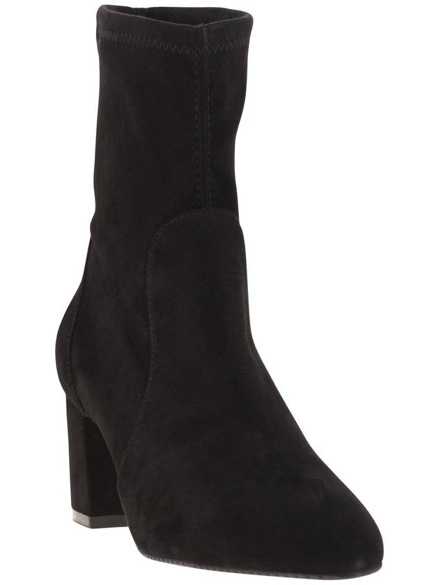 YULIANA 60 - Suede Leather ankle boot - STUART WEITZMAN - BALAAN 2