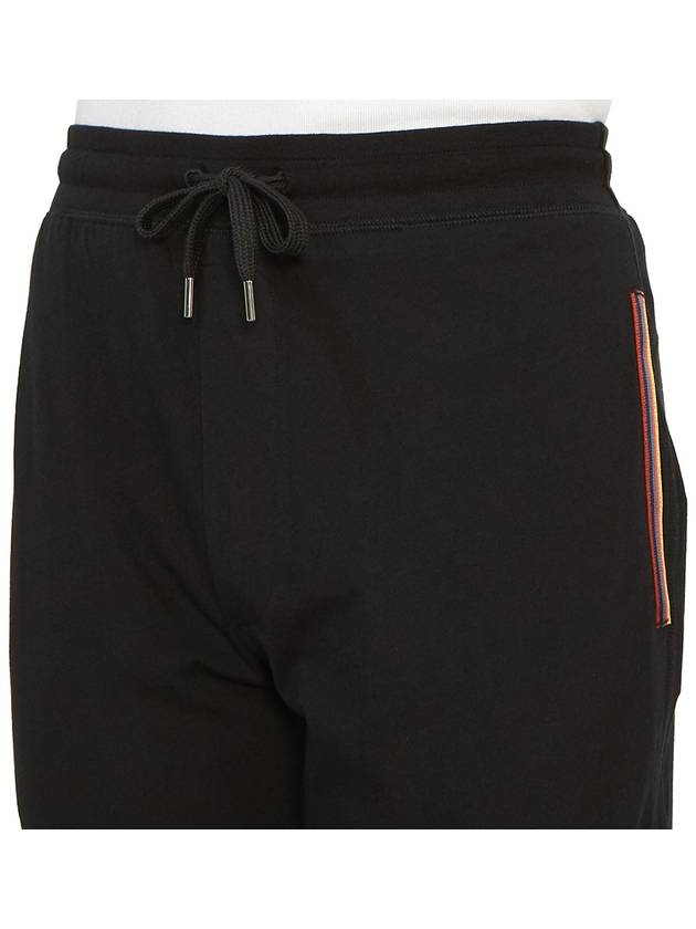 Jersey Cotton Lounge Shorts Black - PAUL SMITH - BALAAN 8