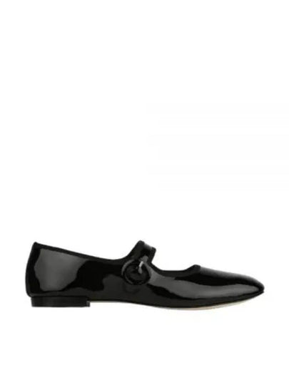 Women's Georgia Mary Jane Flat Shoes Black - REPETTO - BALAAN 2