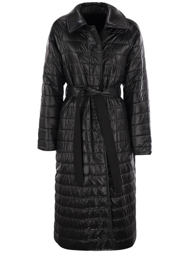 Reversible coat in wool and nylon blend - HERNO - BALAAN 5