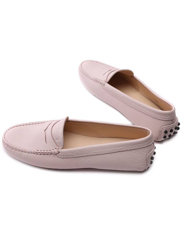 Women's Gommino Leather Driving Shoes Pink - TOD'S - BALAAN 7