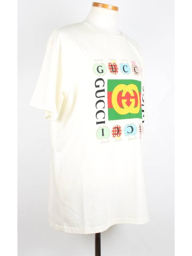 Interlocking logo short sleeve M - GUCCI - BALAAN 6