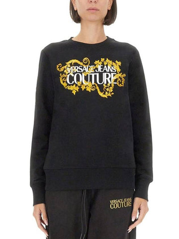 Versace Jeans Couture Sweatshirt With Logo - VERSACE - BALAAN 1