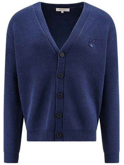 Bold Fox Head Cardigan Navy - MAISON KITSUNE - BALAAN 2