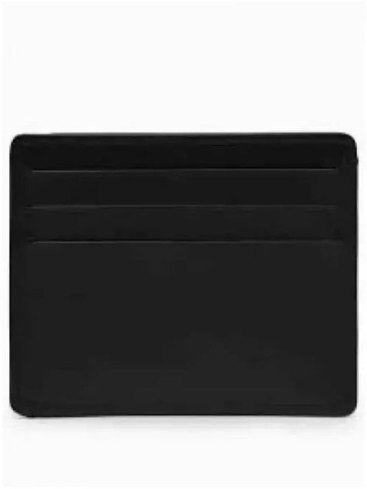 MM6 Maison Margiela Logo Card Holder Black XS54UI0129P4812T8013 - MAISON MARGIELA - BALAAN 1