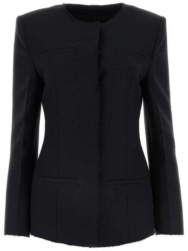 Outerwear 3641MDG18247100 99 BLACK - MSGM - BALAAN 2