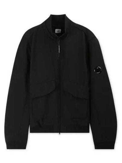 Shell-R Bomber Jacket Black - CP COMPANY - BALAAN 2