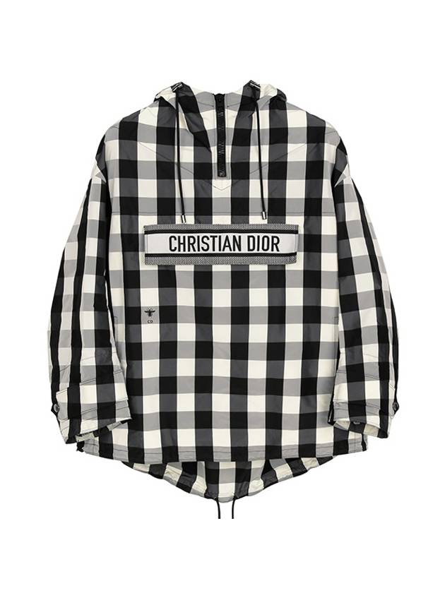 Logo Check Hoodie - DIOR - BALAAN 2