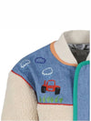 Kids Drawing Fleece Zip up Jacket TV2P87 Z0506 101 - STELLA MCCARTNEY - BALAAN 4