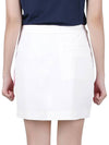 Women's Tux Lux 4 Way Stretch Twill A-Line Skirt Snow - G/FORE - BALAAN 6