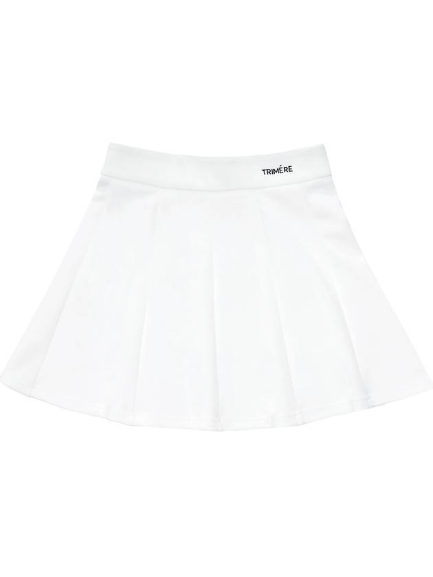 Banding flare skirt WHITE TMFGC20411 - TRIMERE - BALAAN 2