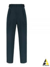 Wool Straight Pants Green - BOTTEGA VENETA - BALAAN 2