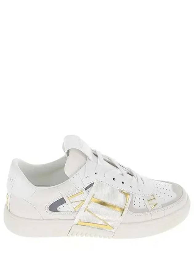 VLTN Logo Low Top Sneakers White - VALENTINO - BALAAN 4