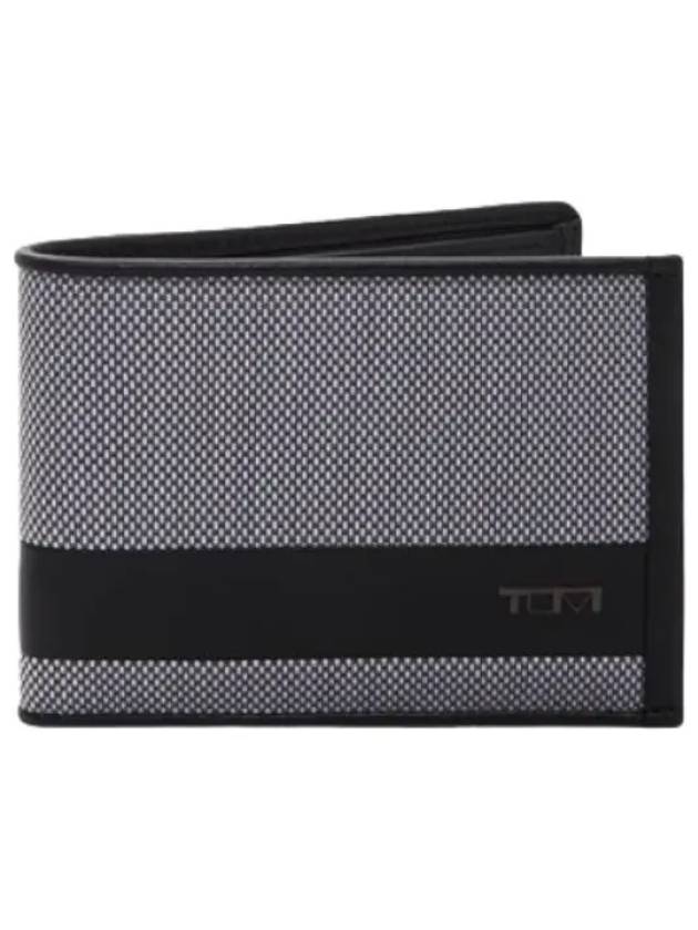 Alpha X Double Billfold Half Wallet Meteor Gray - TUMI - BALAAN 1