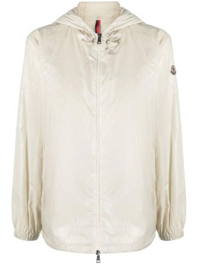 Wuisse Hooded Jacket White - MONCLER - BALAAN 1