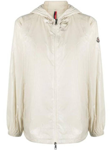 Wuisse Hooded Jacket White - MONCLER - BALAAN 1