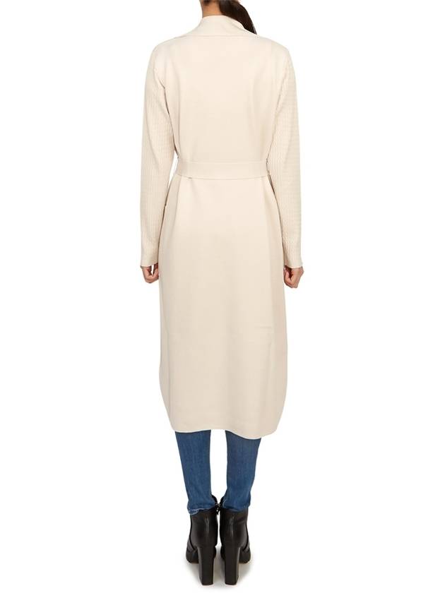 Getti Long Cardigan Ivory - MAX MARA - BALAAN 6