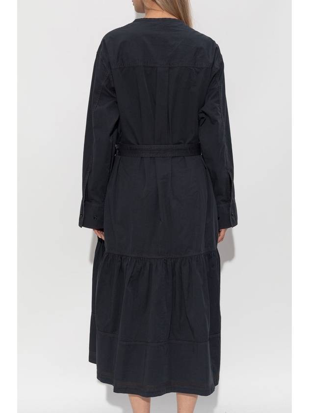 Lemaire Dress With Belt, Women's, Navy Blue - LEMAIRE - BALAAN 4