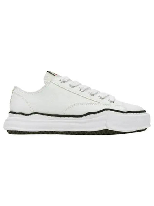 Peterson OG Sole Canvas Low Sneakers White - MAISON MIHARA YASUHIRO - BALAAN 2