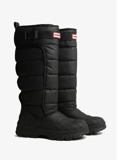 Intrepid Tall Buckle Snow Winter Boots Black - HUNTER - BALAAN 2