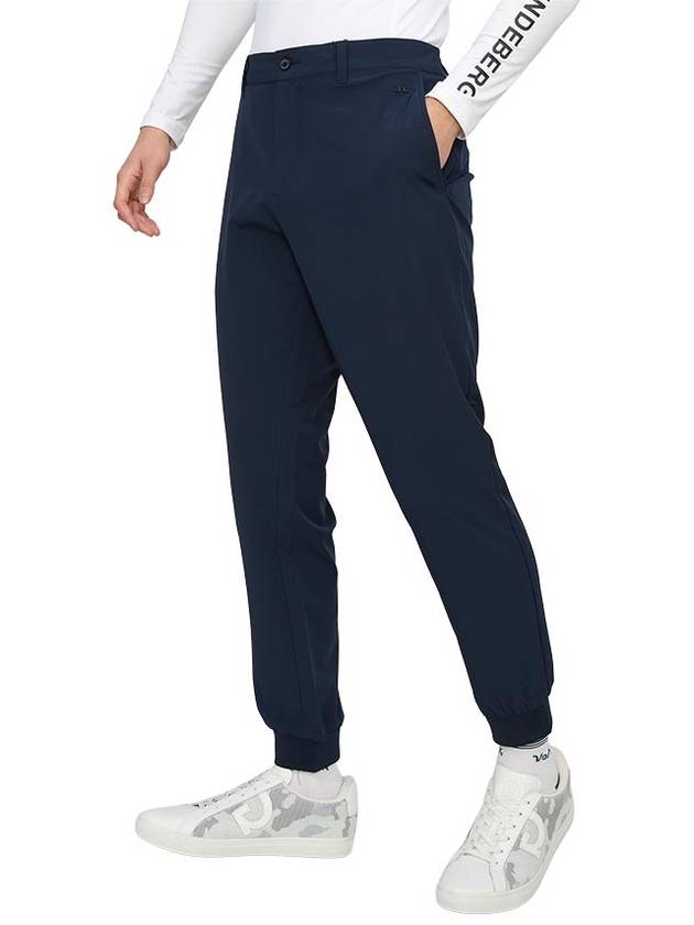 Men's Cuff Jogger Pants Navy - J.LINDEBERG - BALAAN 5