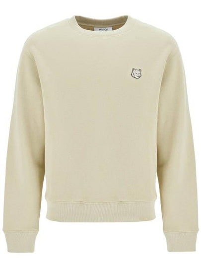 Bold Fox Head Patch Comfort Sweatshirt Beige - MAISON KITSUNE - BALAAN 2