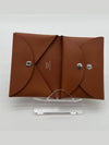 Calviduo Compact Card Holder Wallet Gold H085238CK37 - HERMES - BALAAN 3