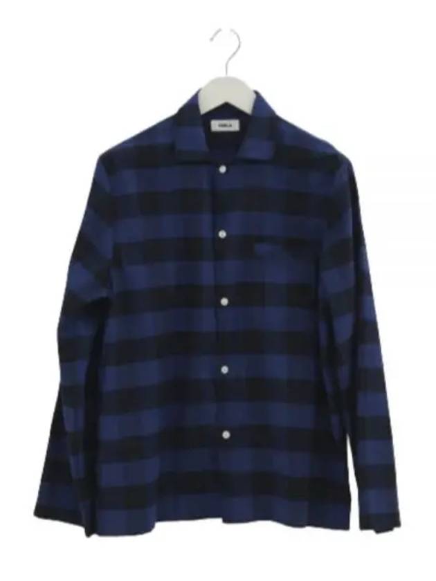 Flannel Pajamas Shirt SWT BEG Flannel Pajamas Shirt - TEKLA - BALAAN 1