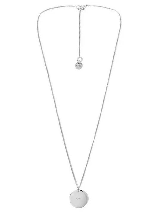 Logo Coin Necklace Silver - A.P.C. - BALAAN 2